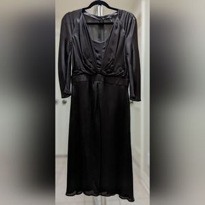 Hugo Boss dark brown dress